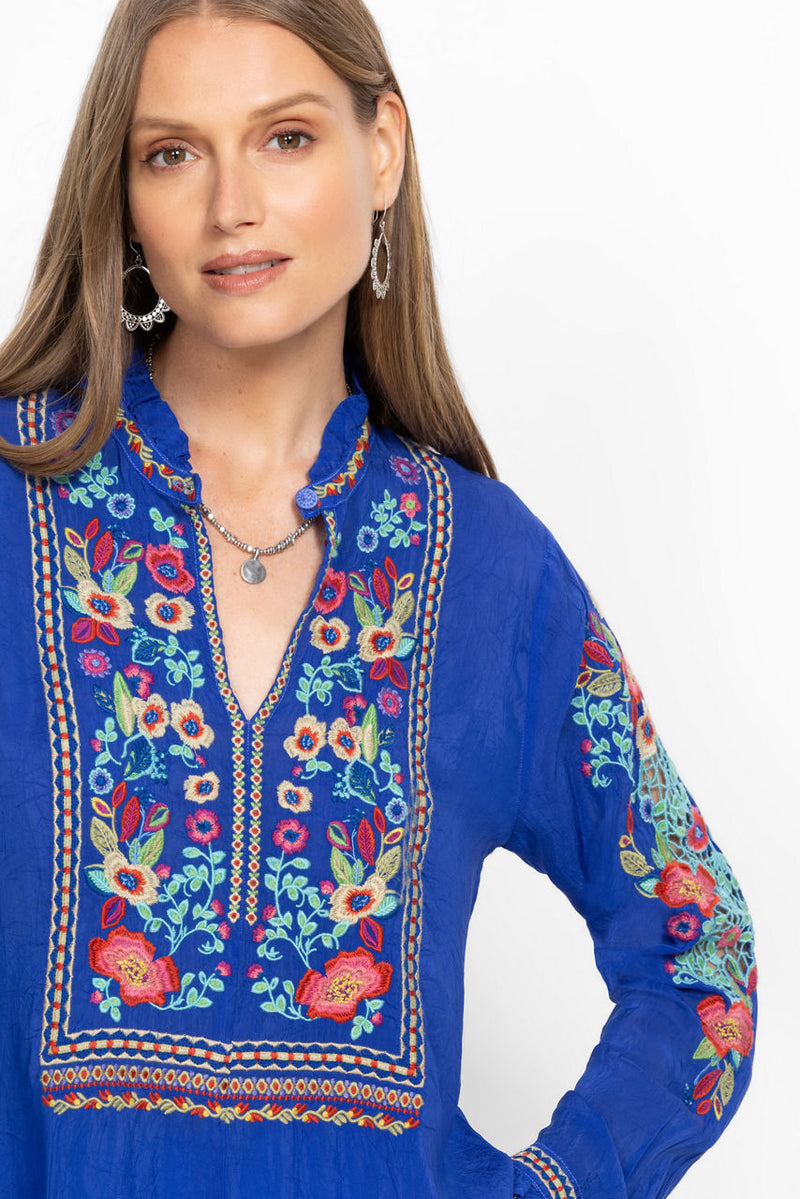 SIMONE BLOUSE - BLUING