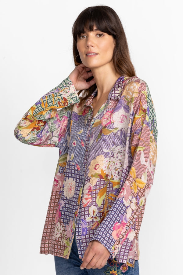 CATHRON MINGLE BLOUSE