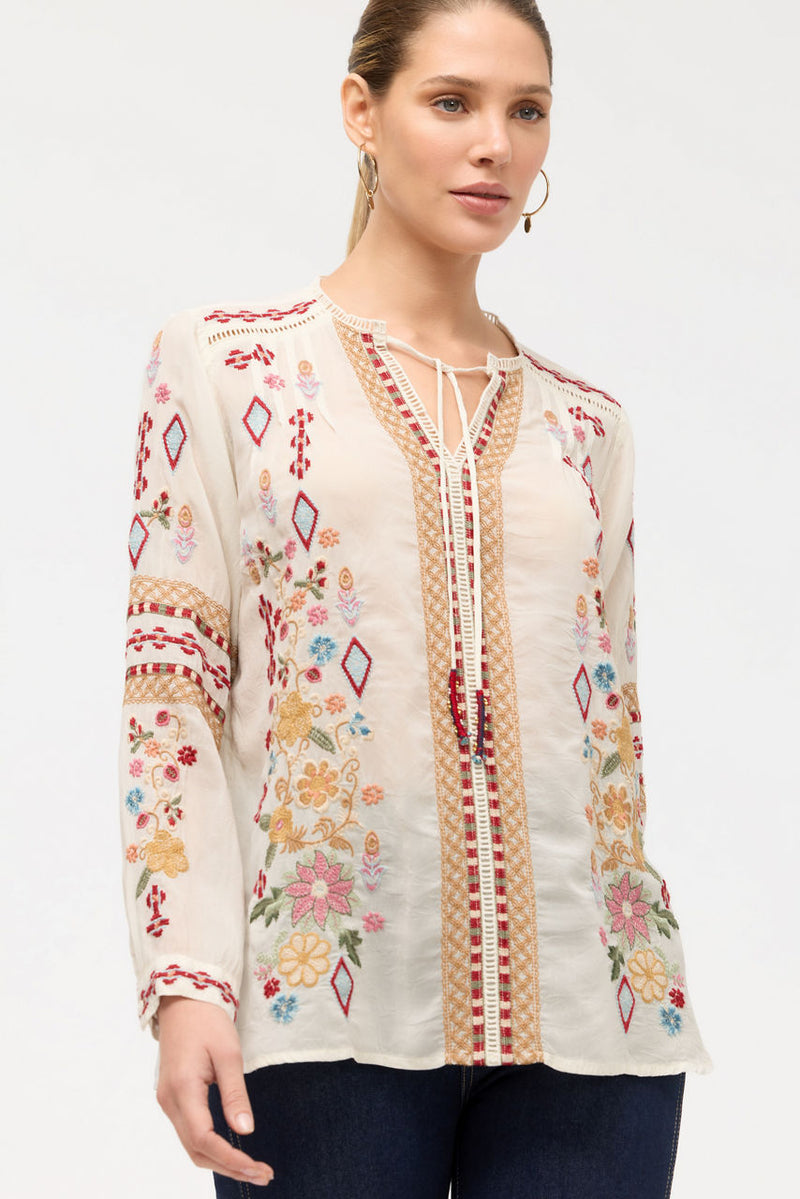 PAULINA SHIRT - ECRU