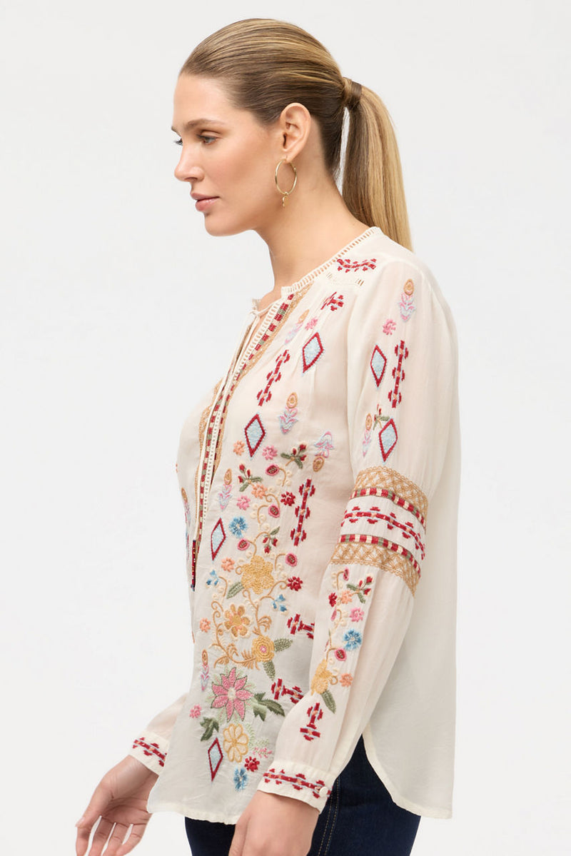 PAULINA SHIRT - ECRU