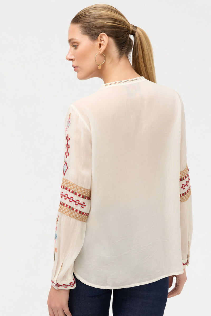 PAULINA SHIRT - ECRU