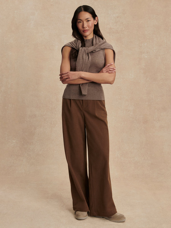 NEILSEN S/L KNIT TOP - CIMA