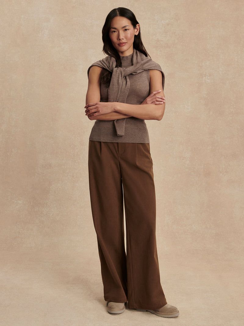 NEILSEN S/L KNIT TOP - CIMA