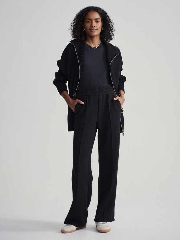 WIDE LEG PANT - BLACK