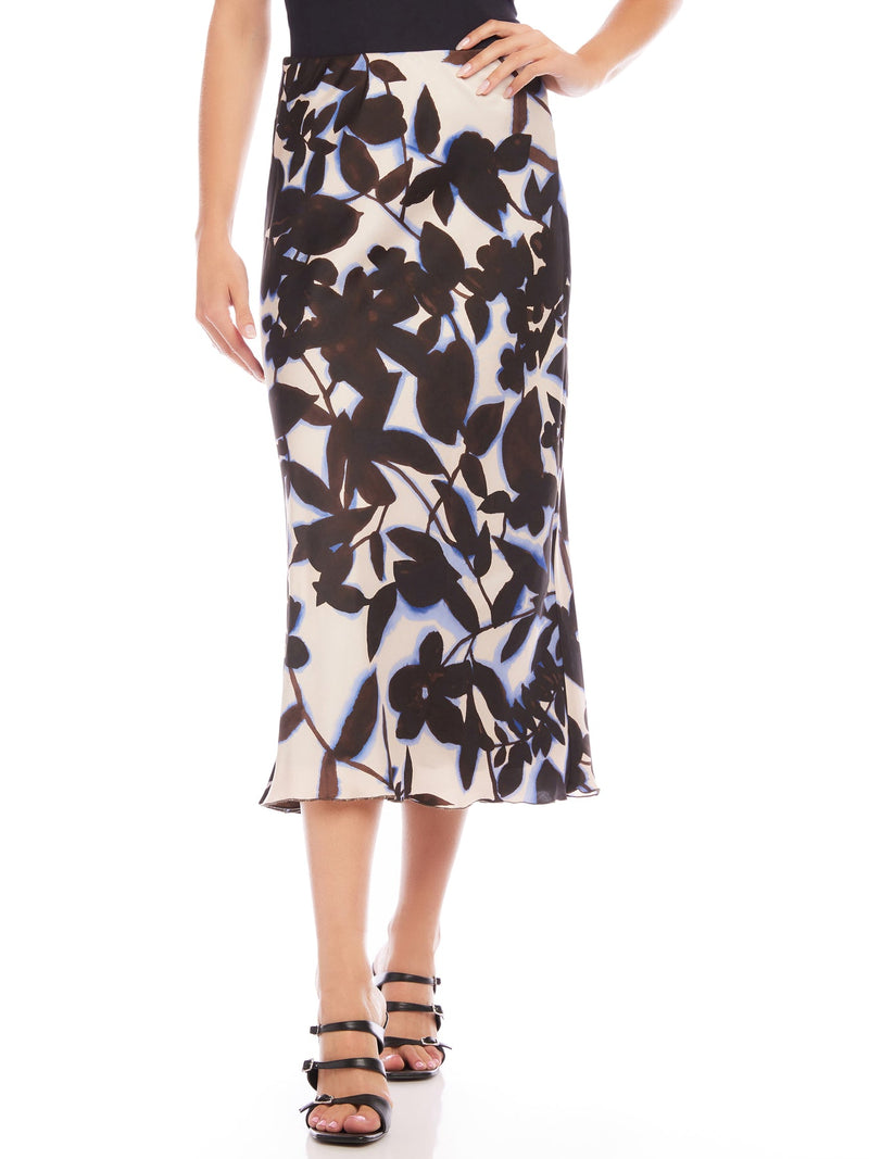 BIAS MIDI SKIRT