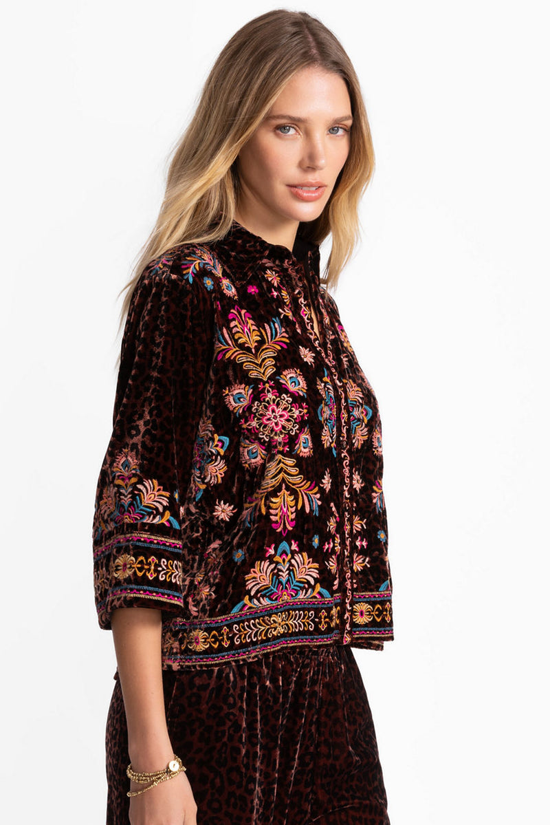KIMONO SLEEVE SHIRT - BRANDI