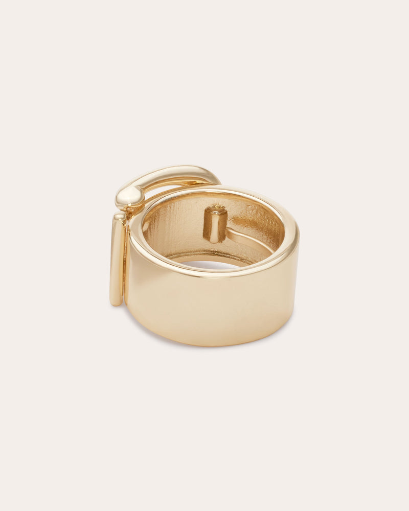 EMELIA BUCKLE RING - GOLD
