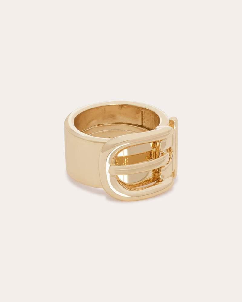 EMELIA BUCKLE RING - GOLD