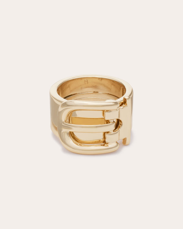 EMELIA BUCKLE RING - GOLD