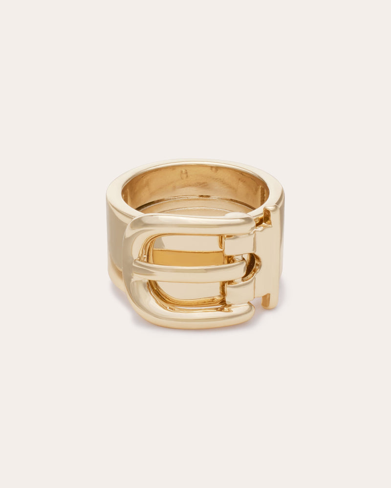 EMELIA BUCKLE RING - GOLD