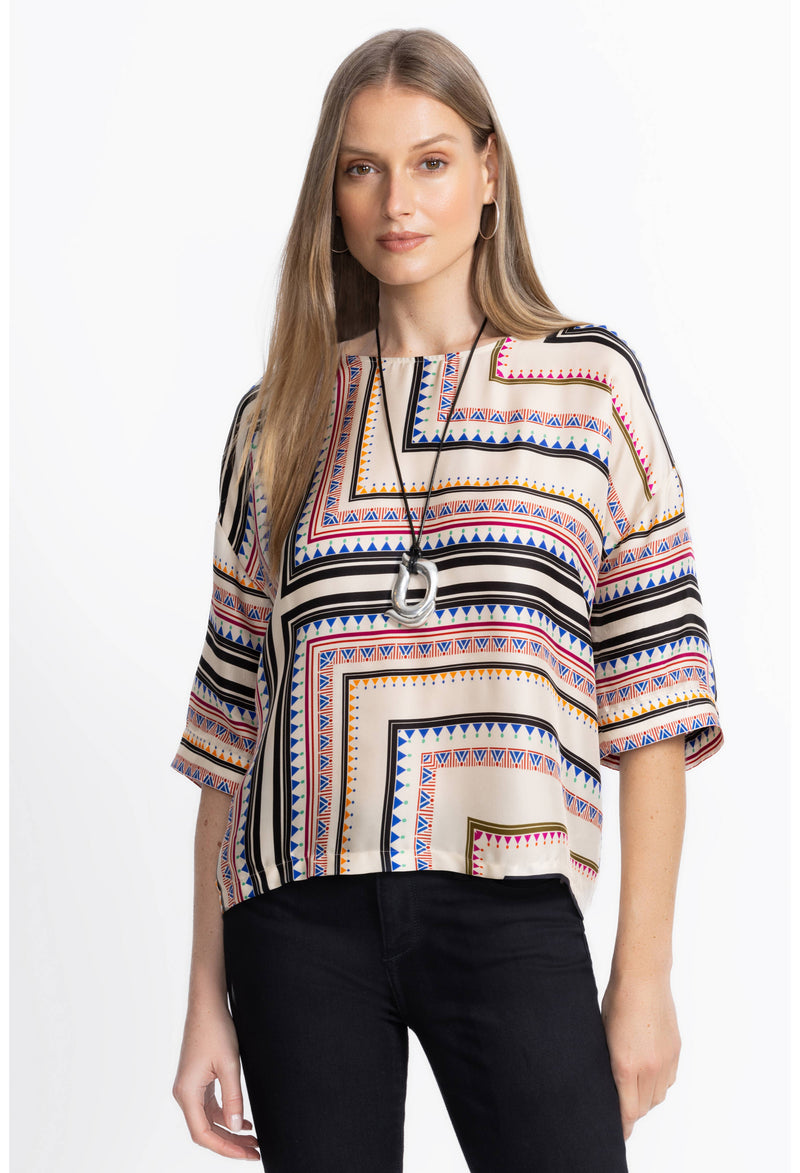 ARDEN OVERSIZED BLOUSE - ZADIE