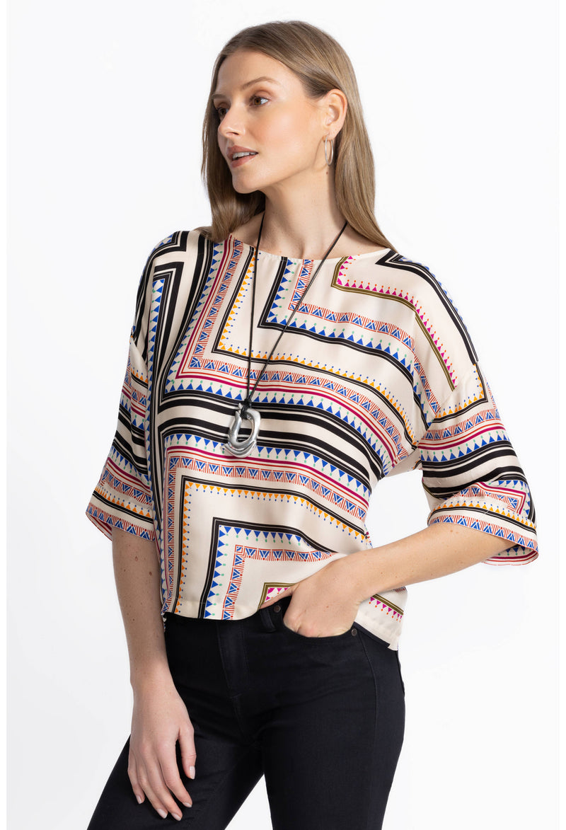 ARDEN OVERSIZED BLOUSE - ZADIE