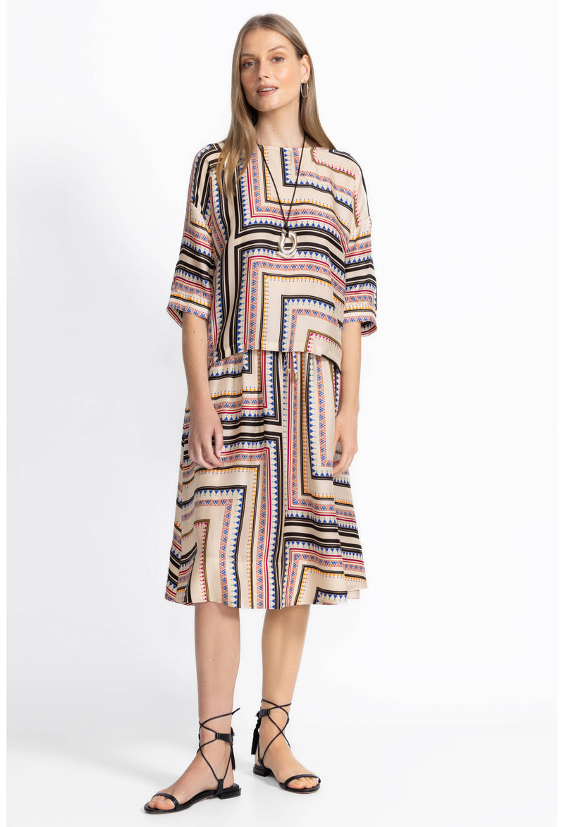 ARDEN OVERSIZED BLOUSE - ZADIE