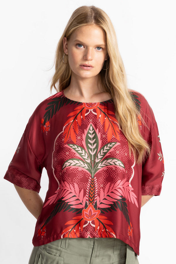 ARDEN OVERSIZED BLOUSE - CALETA