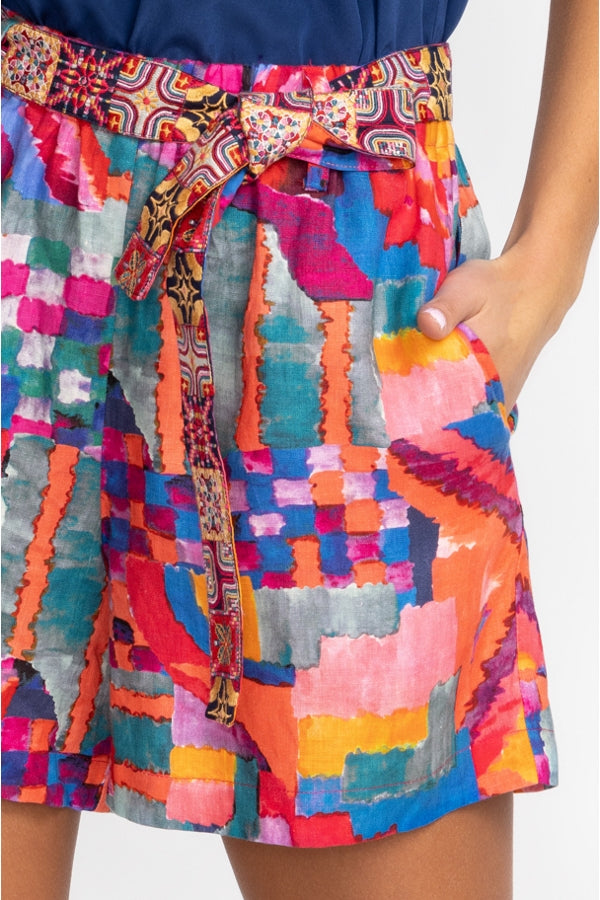 SUMMER DAYDREAM LINEN SHORT