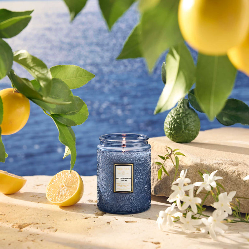MEDITERRANEAN LEMON - SM JAR CANDLE