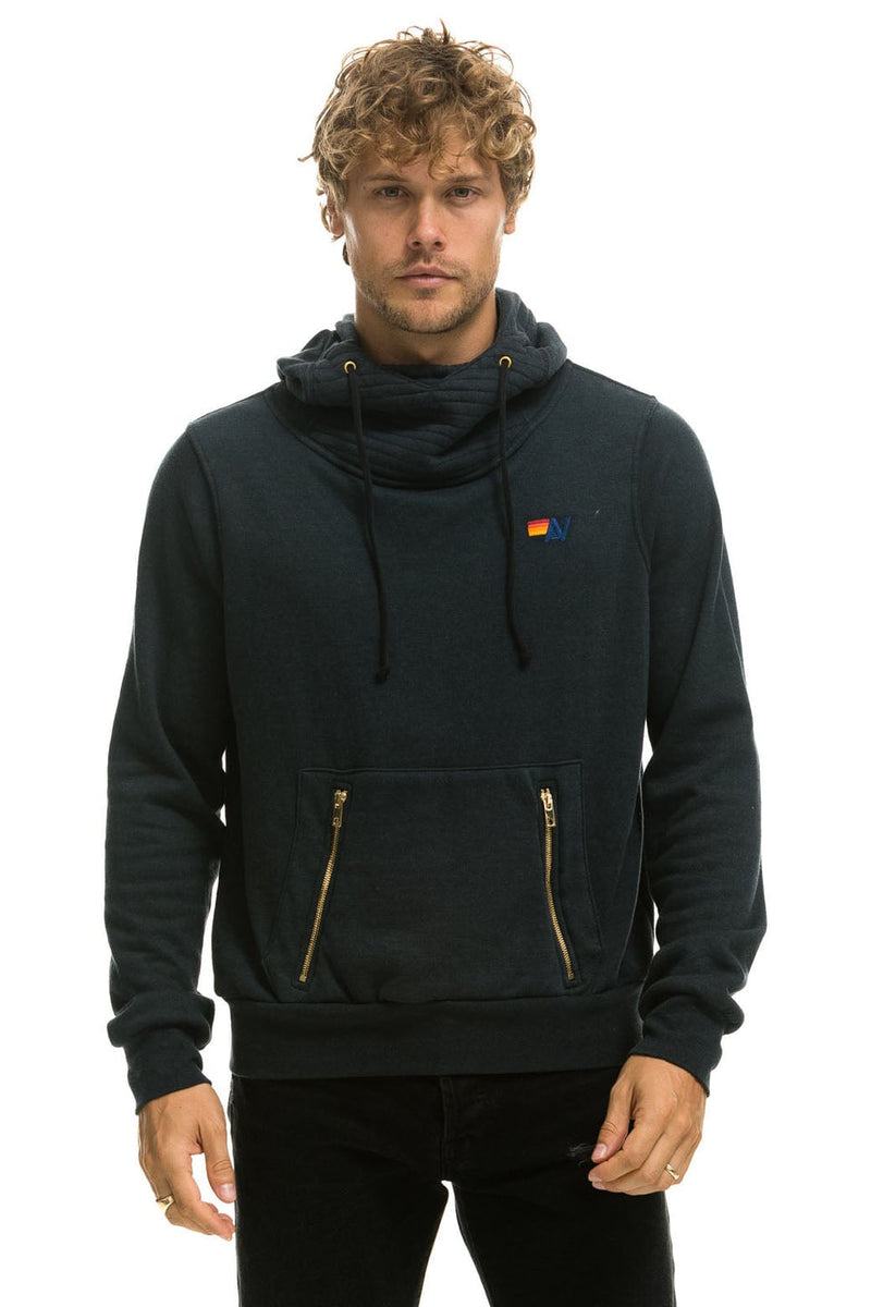 NINJA PULLOVER HOODIE - CHAR