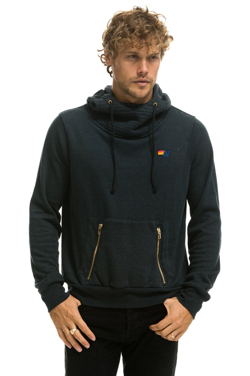 NINJA PULLOVER HOODIE - CHAR