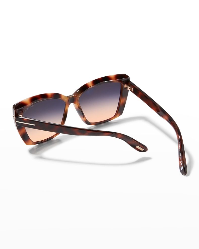TOM FORD - SCARLET - SHINY MED HAVANA