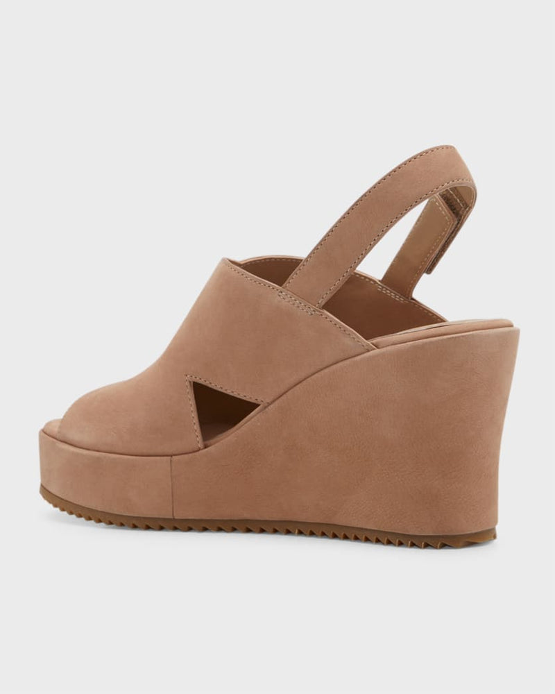 LEWIS SUEDE SLINGBACK WEDGE