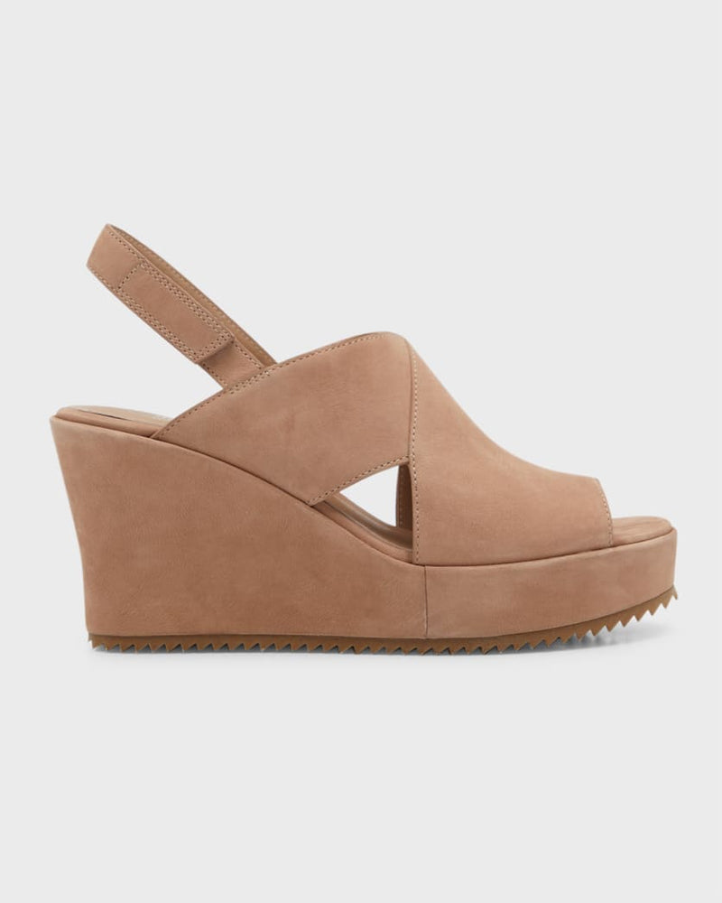 LEWIS SUEDE SLINGBACK WEDGE