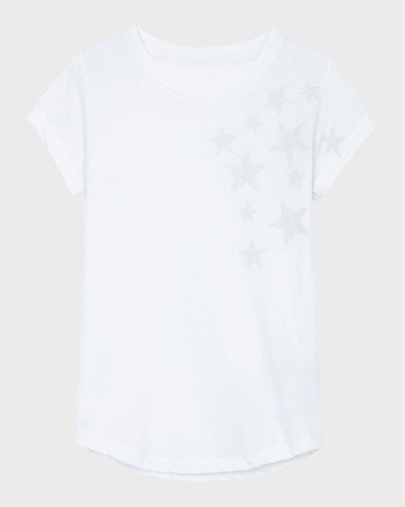 SKINNY RAIN STARS TEE