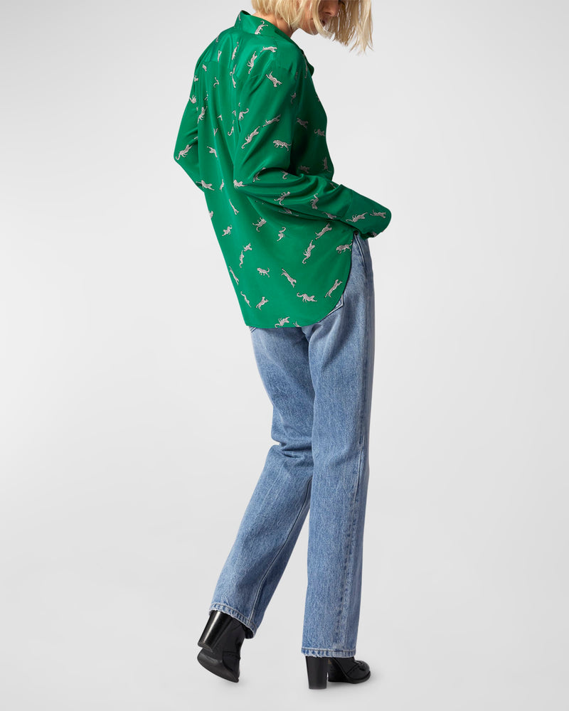 QUINNE L/S SILK SHIRT