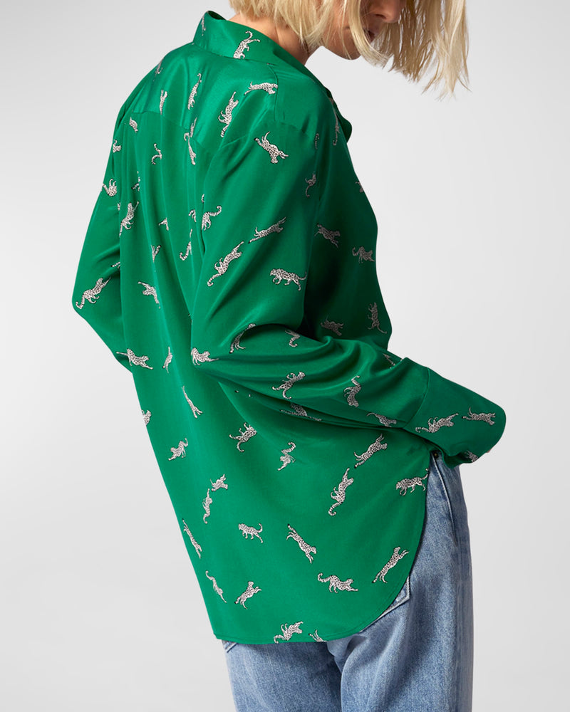 QUINNE L/S SILK SHIRT