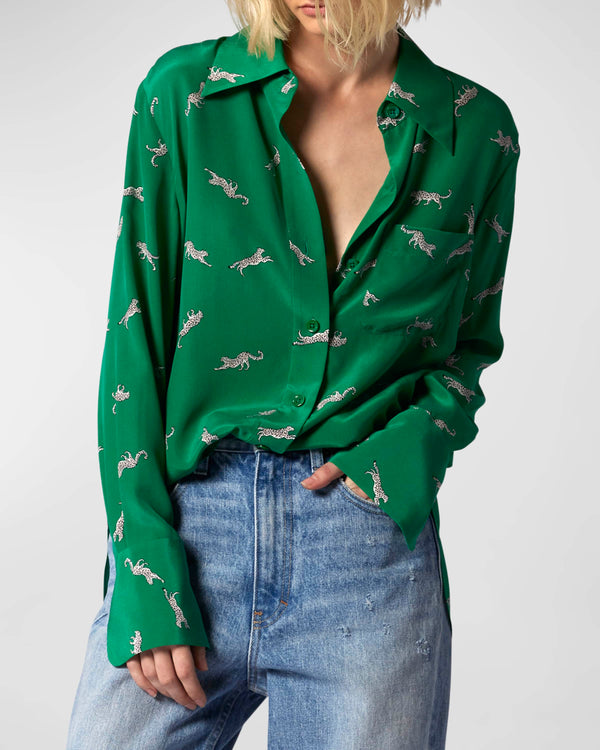 QUINNE L/S SILK SHIRT