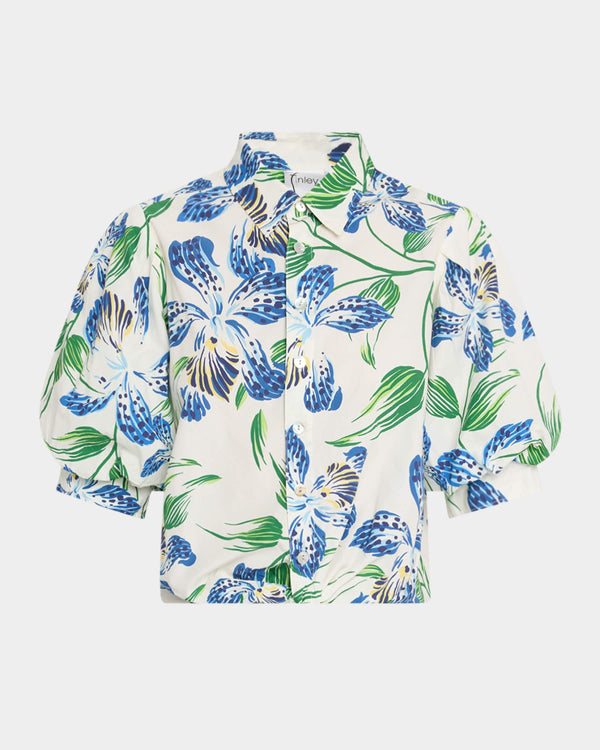 BOMBA TOP - IRIS PRINT