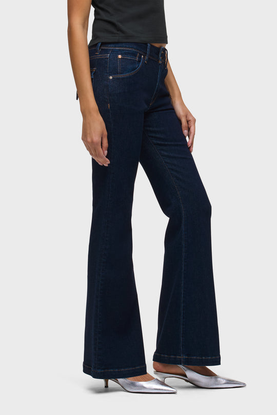 DANA HIGH-RISE FLARE - RINSE