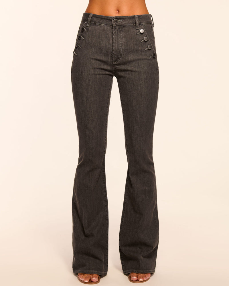 HELENA HIGH RISE FLARE JEAN - GRWSH