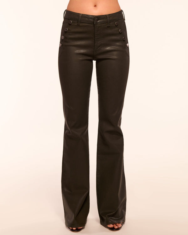 COATED HELENA - DK OLIVE