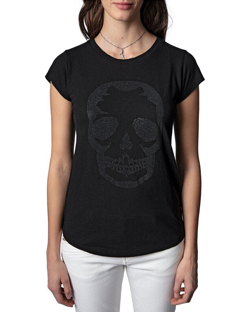 SKINNY SKULL STUDS TEE