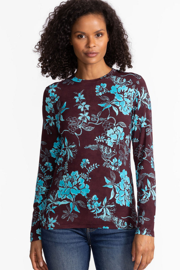 THE JANIE FAVORITE FITTED L/S TEE
