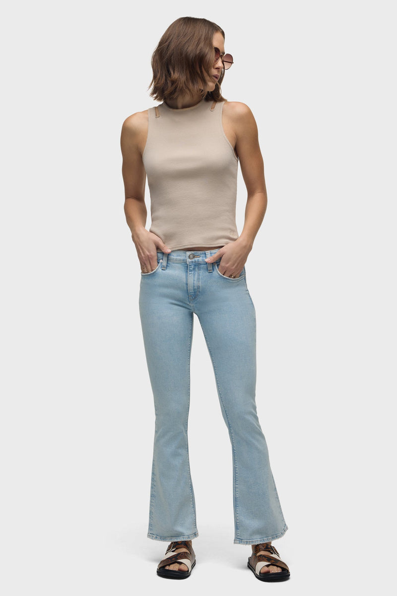 NICO MID-RISE BOOTCUT BAREFOOT JEAN - FLOURISH
