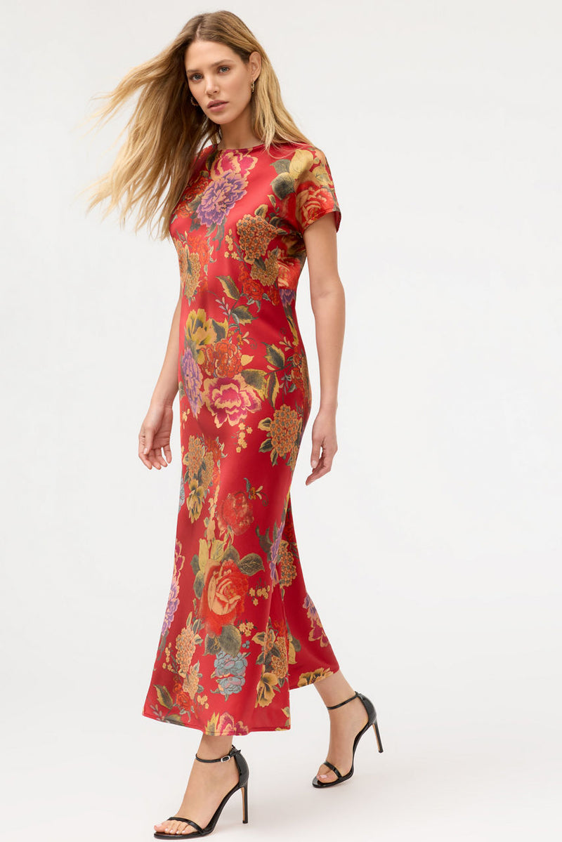 BIAS DOLMAN DRESS - RYUU