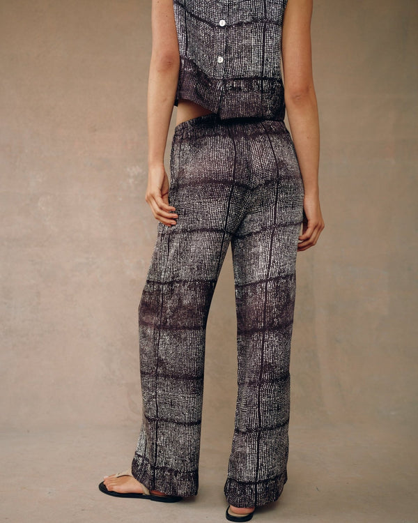 WIDE LEG W/WIDE HEM PANT