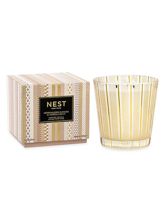 21.1 oz. Crystallized Ginger & Vanilla Bean 3 Wick Candle