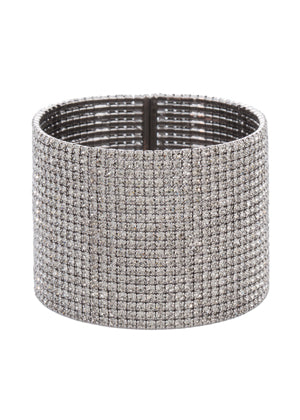 PEWTER CZ CUFF