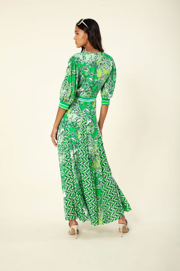 FIONA TIE FRONT MAXI
