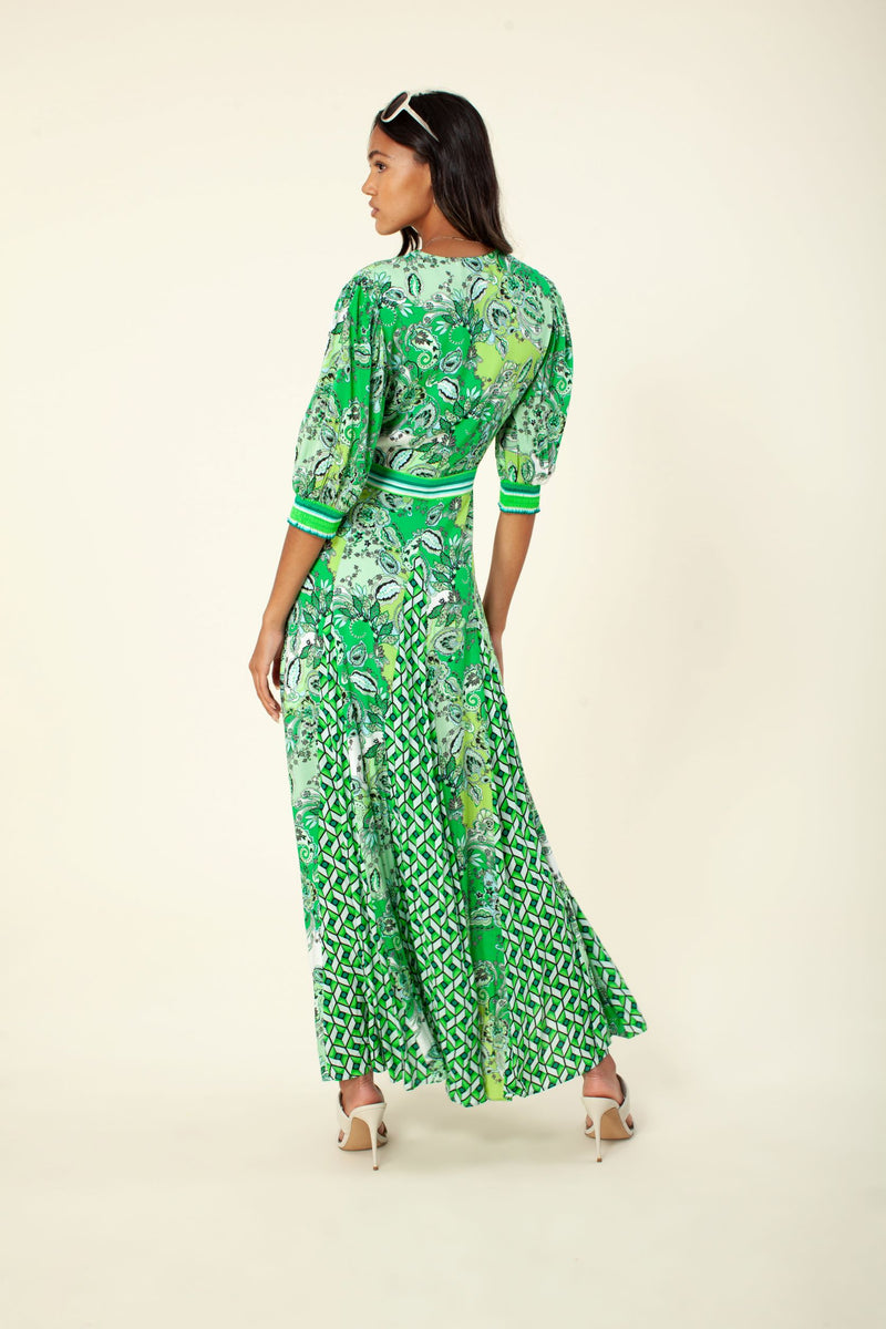 FIONA TIE FRONT MAXI