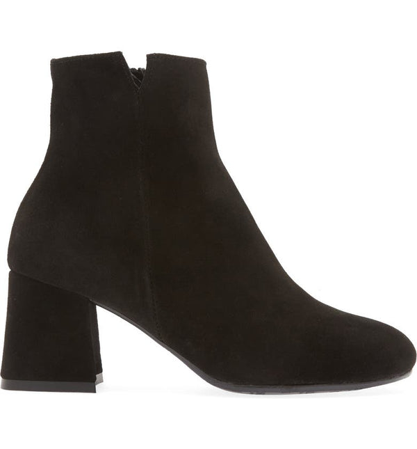 NAHLA BOOTIE - BLACK SUEDE
