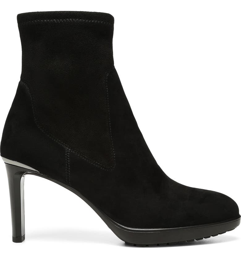 ITALIAKS HIGH HEEL BOOTIE - BLK