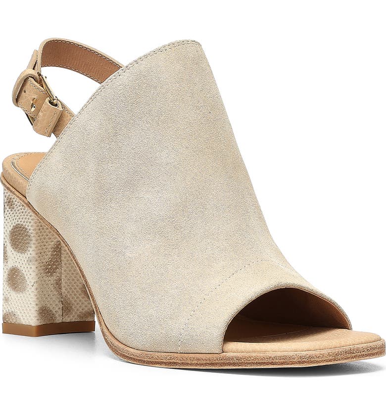 ILIANA OPEN TOE SLINGBACK MULE