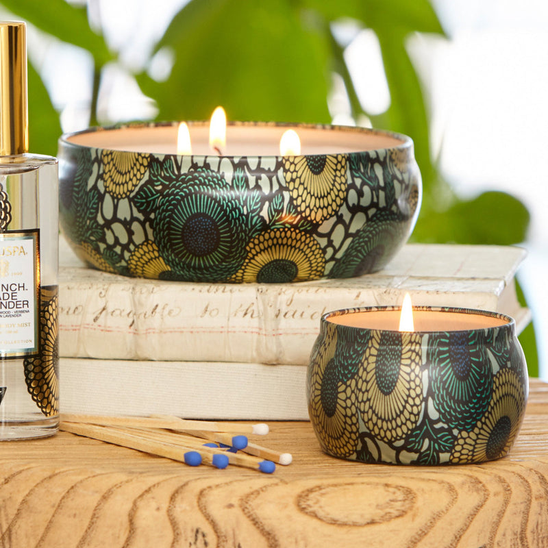 FRENCH CADE LAVENDER 3 WICK TIN CANDLE