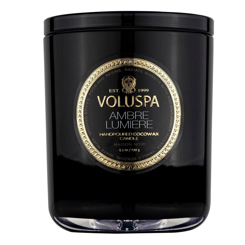 AMBRE LUMIERE CLASSIC CANDLE - 9.5oz.