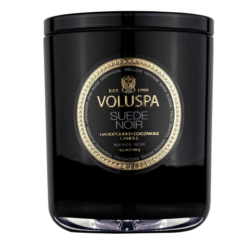 SUEDE NOIR CLASSIC CANDLE - 9.5oz.
