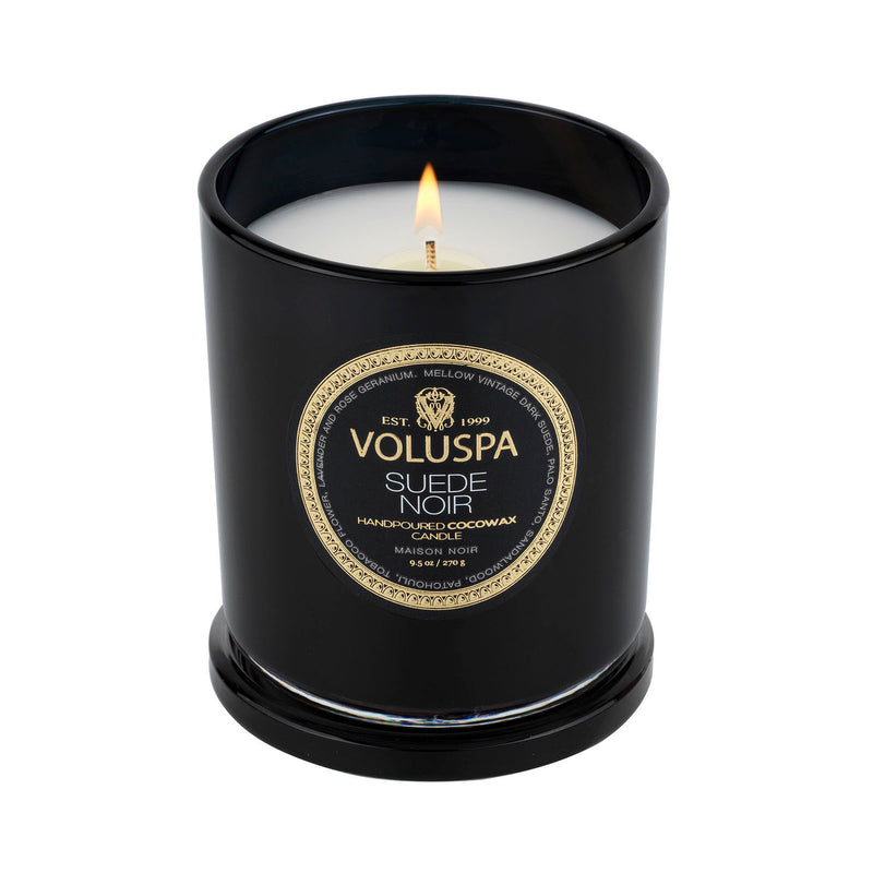 SUEDE NOIR CLASSIC CANDLE - 9.5oz.