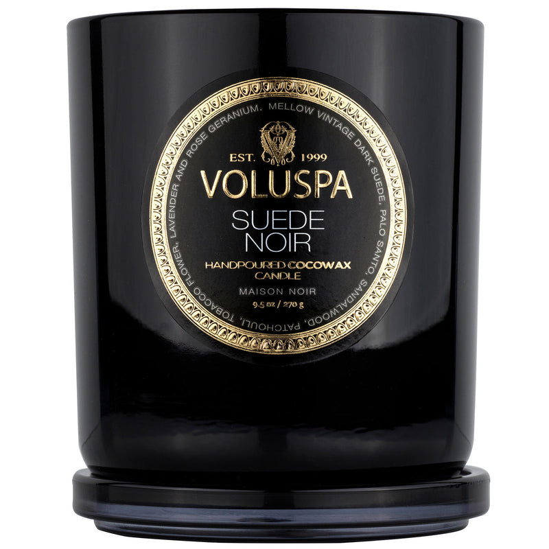 SUEDE NOIR CLASSIC CANDLE - 9.5oz.